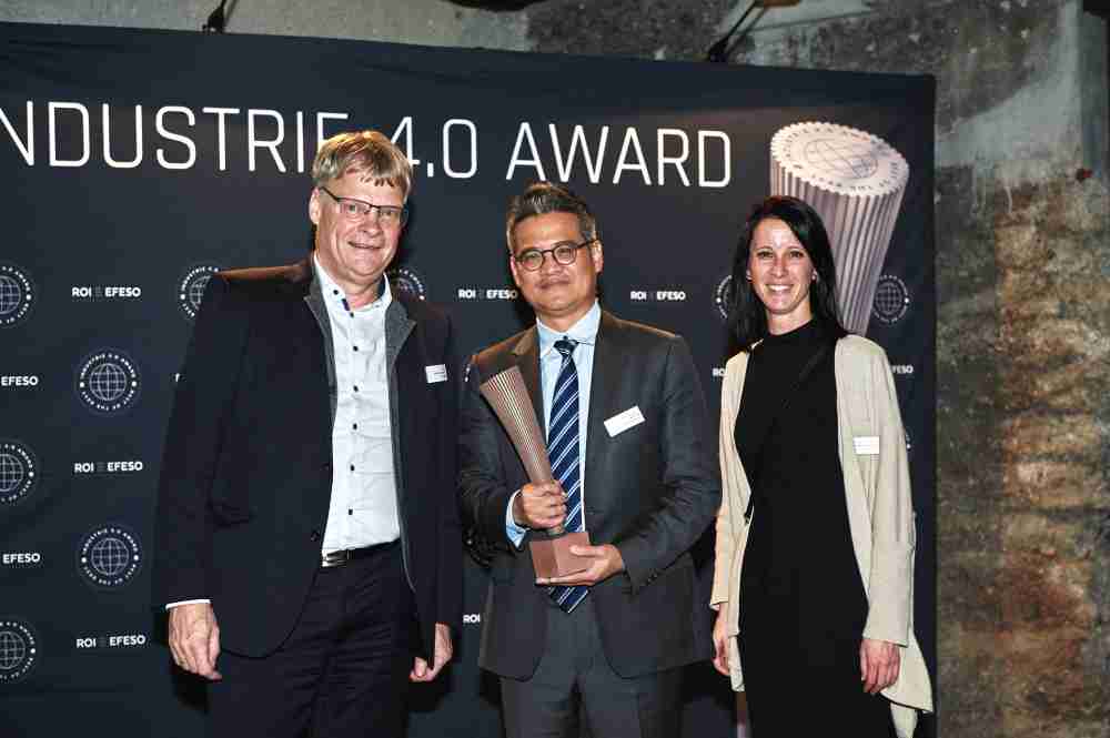 EBpay光电数位转型成效亮眼，，，获德国ROI-EFESO工业4.0大奖肯定