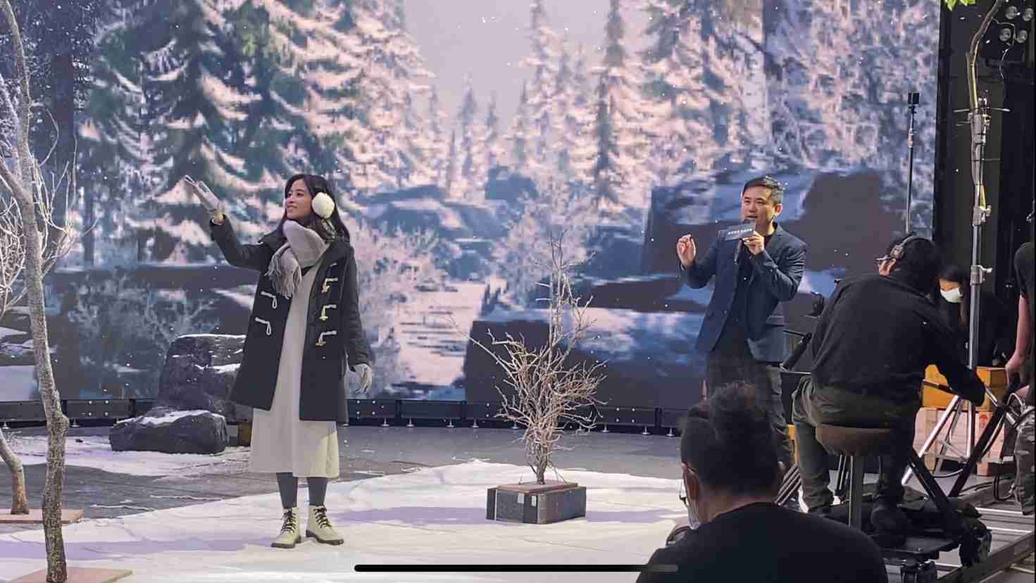 EBpay以ALED先进显屏技术，，，，与金马奖视觉特效团队“再现影像”携手合作打造LED虚拟摄影棚，，，，提供沉浸式表演体验，，并精简拍摄成本与时间