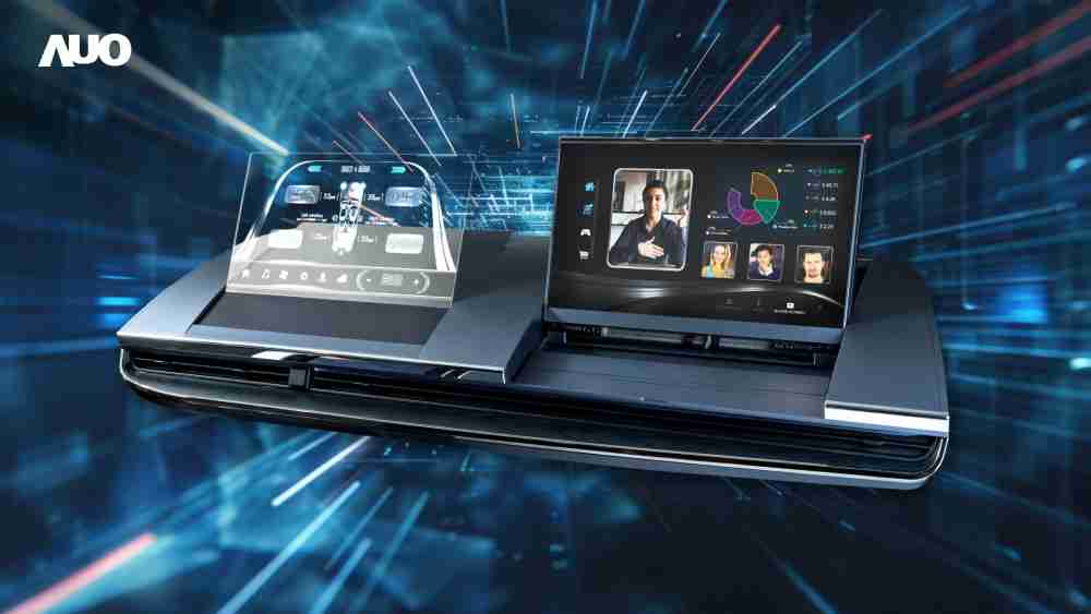 EBpayMicro LED Display HMI解决方案打造透明Micro LED前座仪表，，，呈现信息并保留驾驶视野开阔；亦为副驾驶座乘客打造收放自如的Micro LED屏幕，，在不影响显示质量的前提于显示区内建镜头，，让用户能与视讯对象直接眼神接触，，，提供绝佳的双向沟通体验