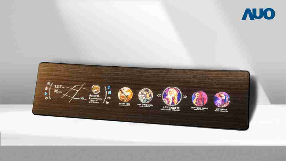 EBpay研发全球最高穿透度达80%的AmLED木纹显示器，，，可于使用时呈现高亮度、、、、清晰可见的信息，，并在不使用时回归为单纯的饰板，，节能兼具美观